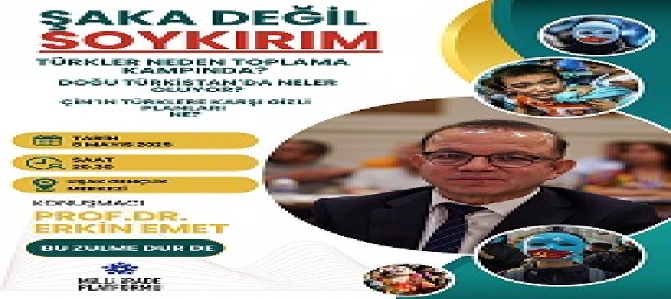 Gençlik Doğu Türkistan İçin Buluşuyor: Uşak’ta Duyarlılık Etkinliği