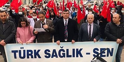 Türk Sağlık-Sen 1 Günlük İş Bırakma Eylemi Yaptı