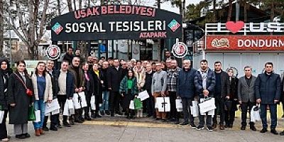 Uşak Belediye Bşk Mehmet Çakın ve Uşak Valisi Dr Turan Ergün Uşak Basını İle 10 Ocak Çalışan gzeteciler günü münasebeti ile Bir Araya Geldi.