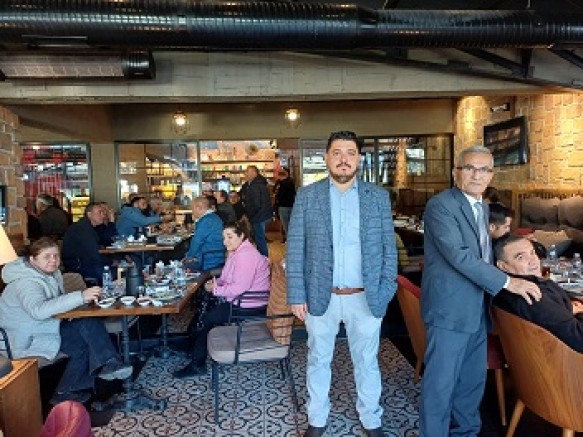 İSMAİL KEMAL GÖK, ODA ÜYELERİNE KAHVALTI DÜZENLEDİ