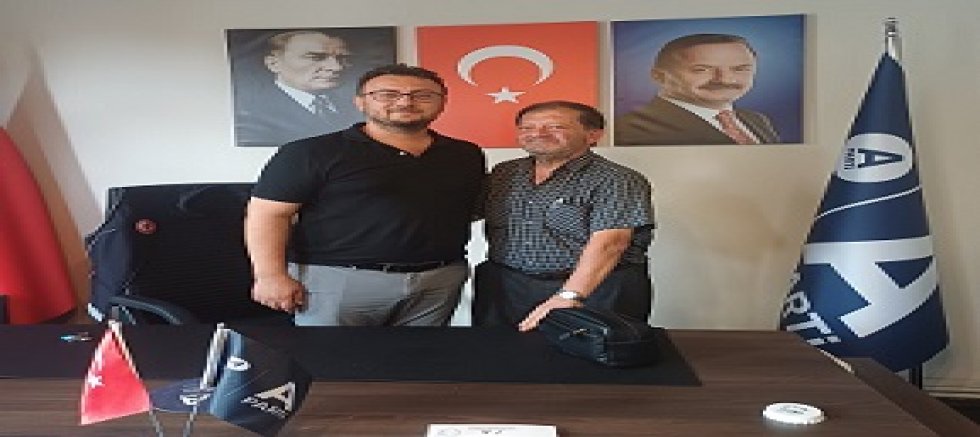 Asrın Medya Anahtar Parti Uşak İl Başkanına Hayırlı Olsun Ziyaretinde Bulundu