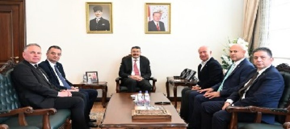 Bakan Yardımcısı Ali Çelik’e Nezaket Ziyareti