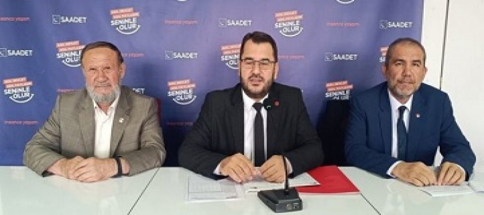 Saadet Partisi Uşak İl Divan Toplantısı