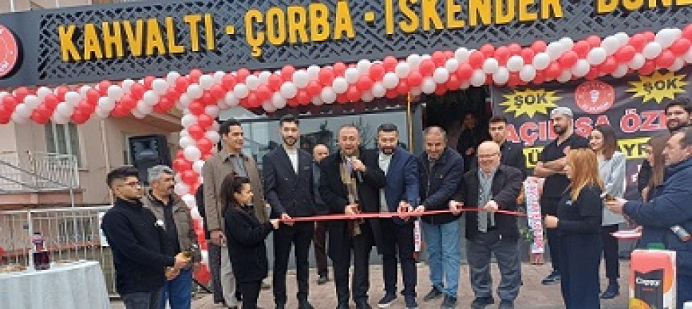 Soslu Bİ DÜRÜM 4. ŞUBESİNİ COŞKUYLA  AÇTI