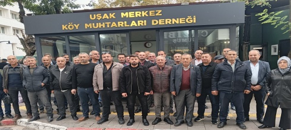 Uşak Merkez Köy Muhtarları Derneği Binasının Kaldırılmasına Tepki