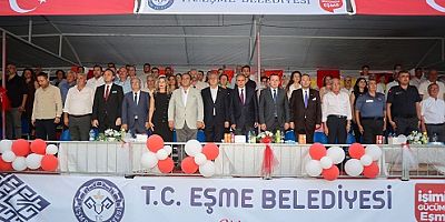 27. EŞME TURİSTİK KÜLTÜR VE SANAT FESTİVALİ BÜYÜK BİR COŞKUYLA BAŞLADI COŞKUYLA BİTTİ
