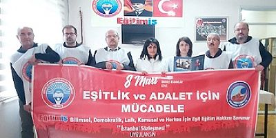 8 MART DÜNYA EMEKÇİ KADINLAR GÜNÜ’NDE EŞİTLİK VE ADALET İÇİN MÜCADELEYE DEVAM!