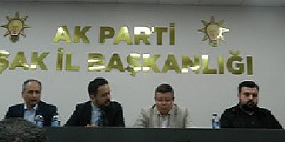 AK Parti Uşak İl Teşkilatında Coşkulu Bayramlaşma 