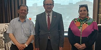 ASRIN MEDYA  AHMET KURTULUŞ’A  HAYIRLI OLSUN ZİYARETİNE GİTTİ