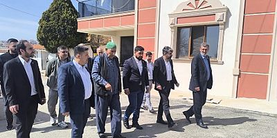 HÜDA PAR Mersin Milletvekili Faruk Dinç’ten Uşak’a Ziyaret