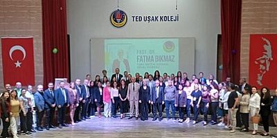Prof. Dr. Fatma Bıkmaz TED Uşak Koleji’ni Ziyaret Etti
