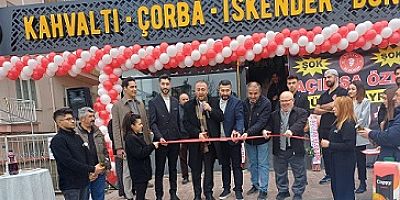 Soslu Bİ DÜRÜM 4. ŞUBESİNİ COŞKUYLA  AÇTI