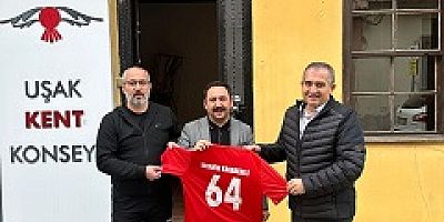  Uşak ASKF’den  İbrahim Karadedeli’ye Ziyaret 