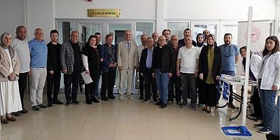 Uşak İl Sağlık Md. Hasan Mollahüseyinoğlu Basın Temsilcileriyle Bir Araya Geldi.