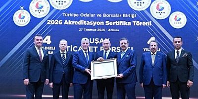 Uşak Ticaret Borsası, TOBB Akreditasyon Belgesi Almaya Hak Kazandı