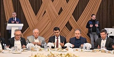 Vali Serdar Kartal Deri Karma OSB İftarında Sanayicilerle Buluştu